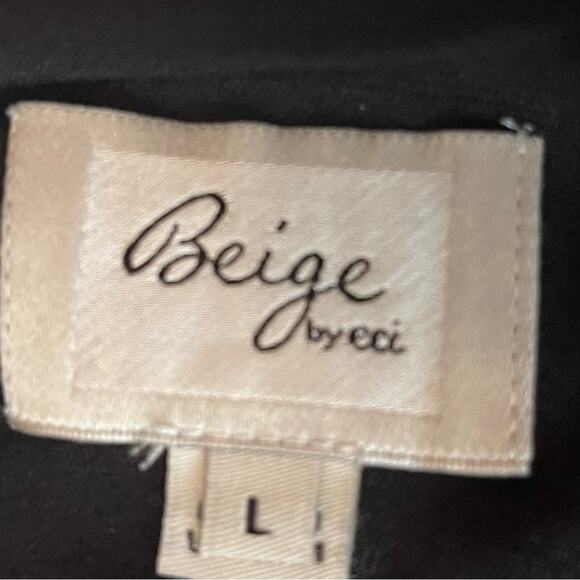 Beige by eci Midnight Blue Sheer Burnout Velvet Party Holiday Dress Size L - Picture 10 of 14